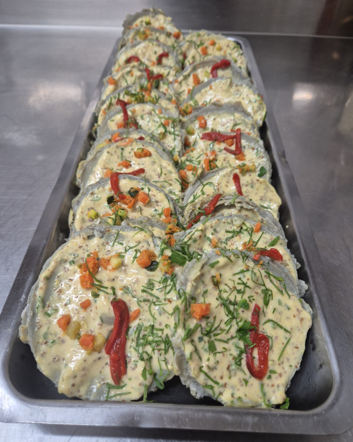 Fond d'artichaut frais en vinaigrette