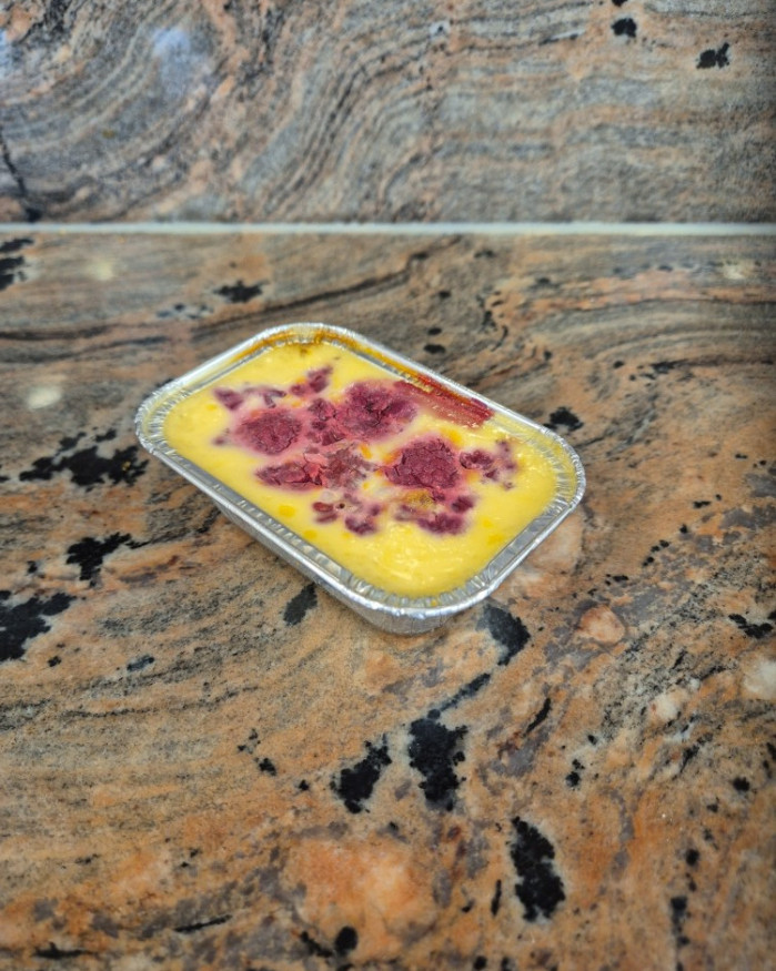 Creme aux oeufs FRAMBOISES