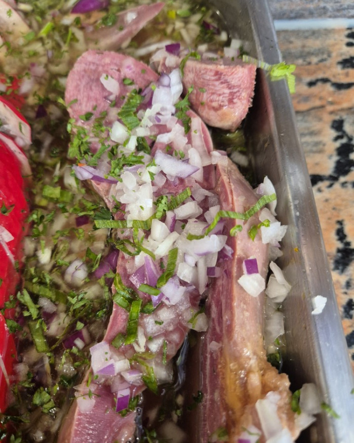 Langue de porc vinaigrette