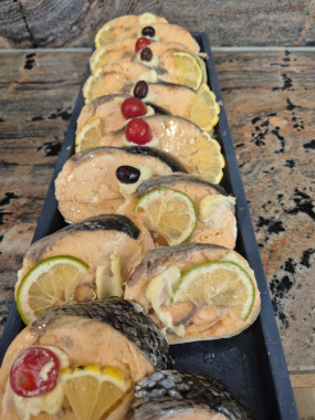 Darne de saumon frais