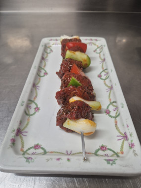 Brochette de boeuf 