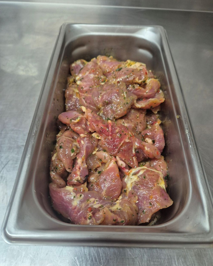 Araignée de porc marinée