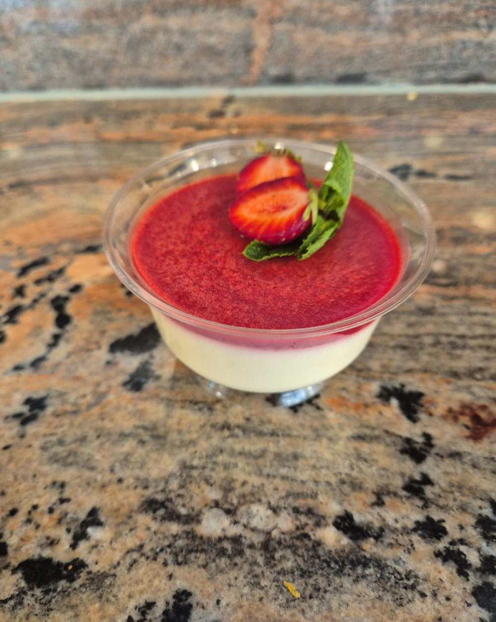 Panna cotta coulis FRAISE 
