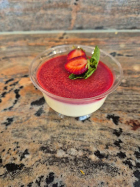 Panna cotta coulis FRAISE 